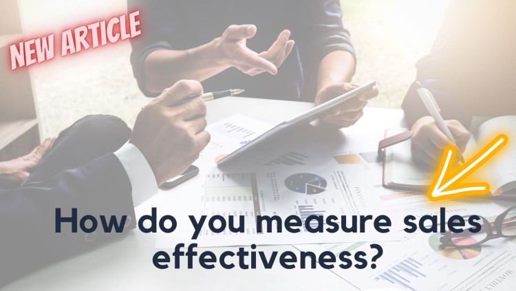 How do you measure sales effectiveness?